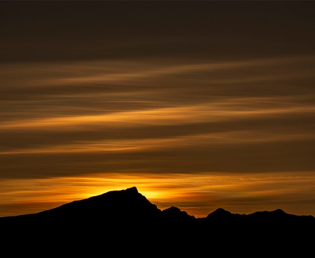 Sunrise over Mountain