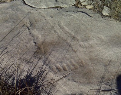 Footprint Petroglyph