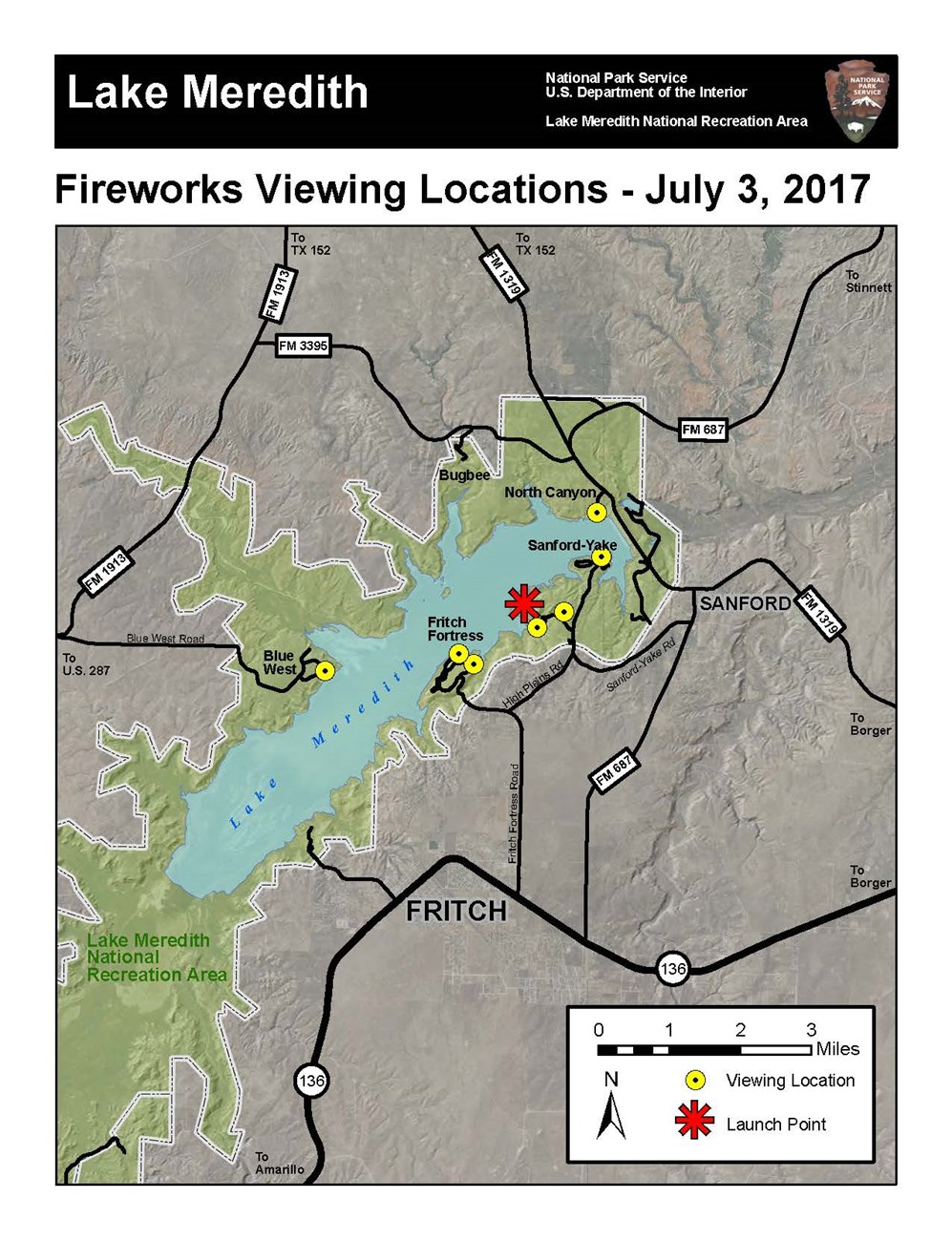 Fireworks Viewing Location Map 2017-w