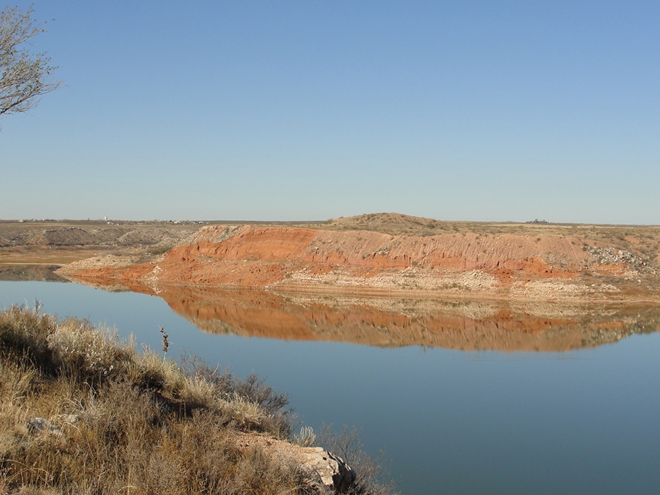 View of Lake Meredith