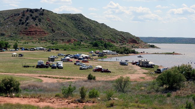 Camping - Lake Meredith National Recreation Area (U.S. National Park