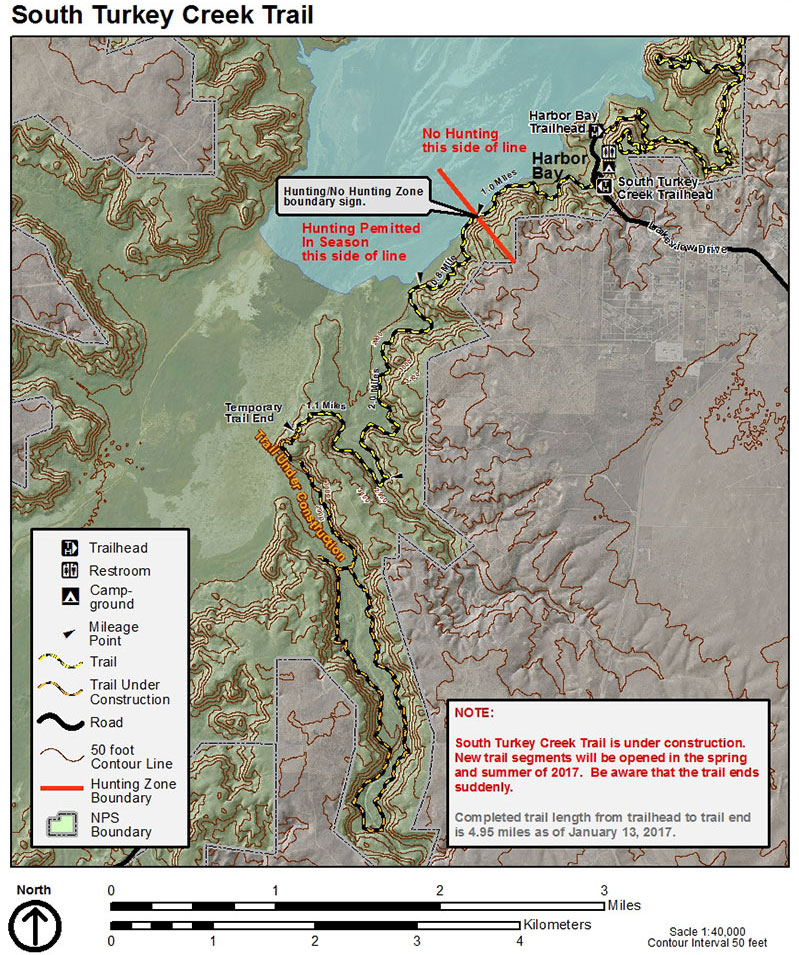 Turkey Creek Trail Lake Meredith National Recreation Area (U.S. National Park Service)