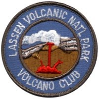 Volcano Club patch Volcano Club patch