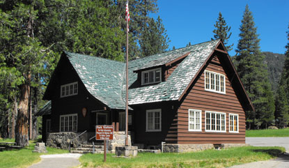 Park administration building at Mineral Headquarters Park administration building at Mineral Headquarters