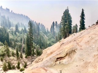 What Lassen Volcanic National Park looks like after the Dixie Fire