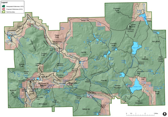 Designated Wilderness Map