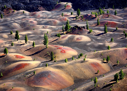 Painted Dunes from atop Cinder Cone