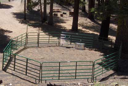 Butte Lake stock corral