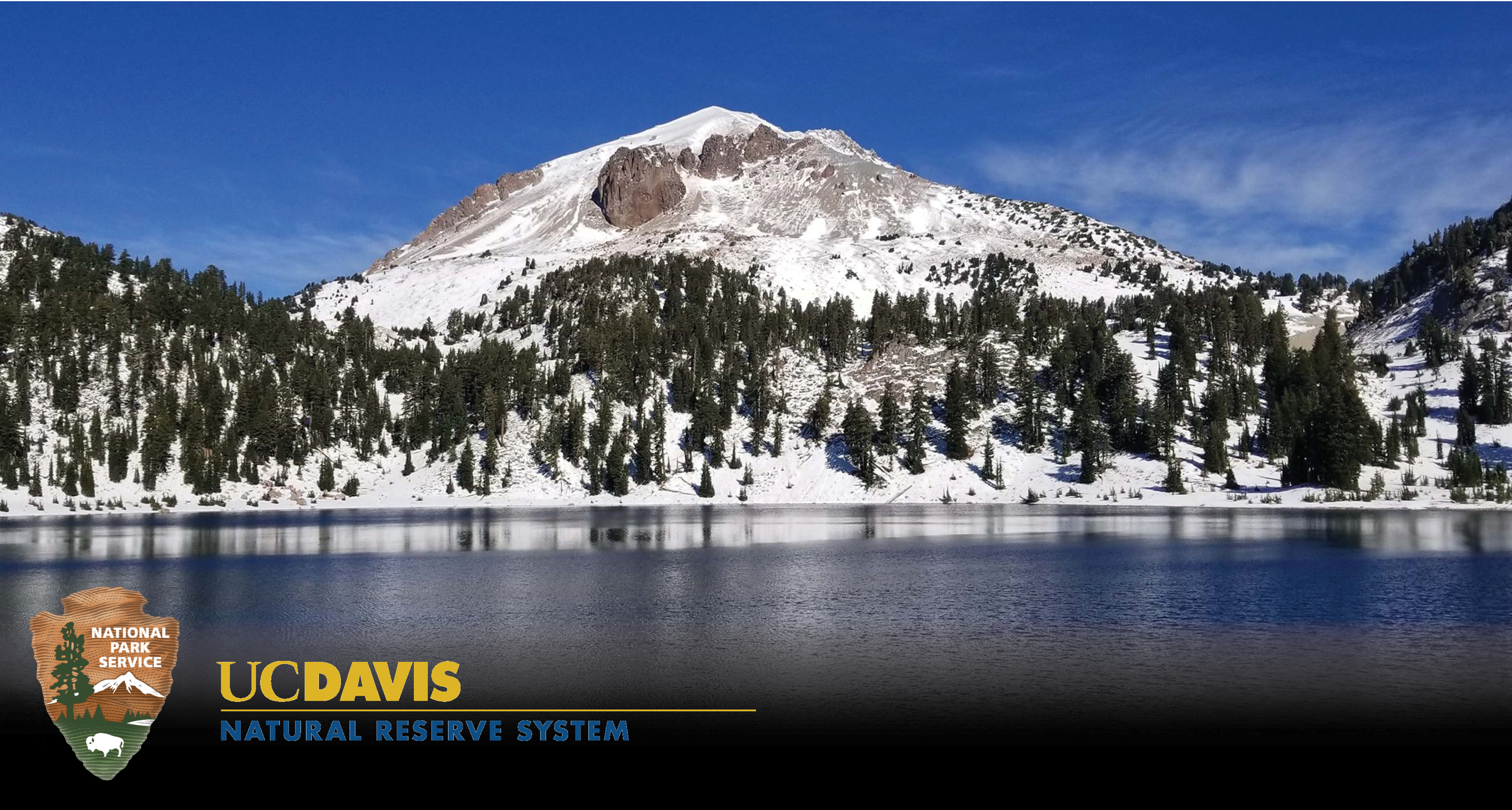 Lassen Peak above Lake Helen