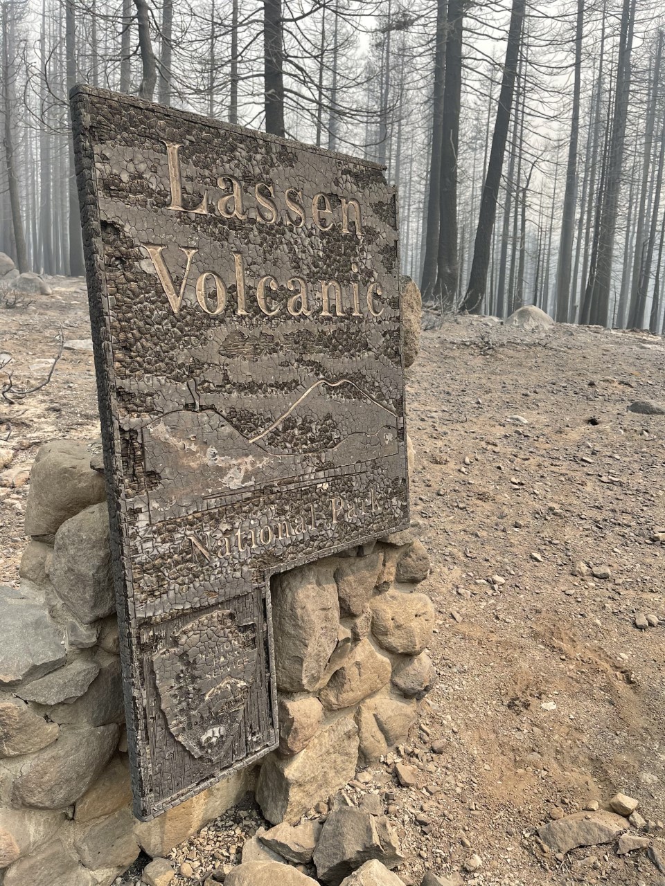 Sign at the boundary of the Juniper Lake Entrance