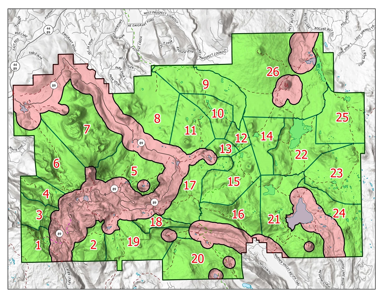 Wilderness Permit Zones Wilderness Permit Zones