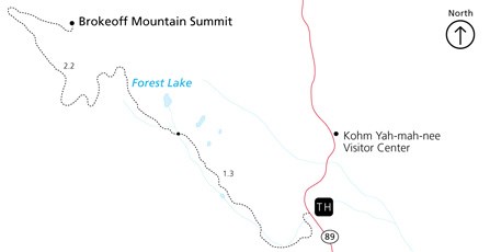 Brokeoff Mountain Trail Map