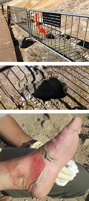 Hot Water” in Lassen Volcanic National Park— Fumaroles, Steaming Ground,  and Boiling Mudpots