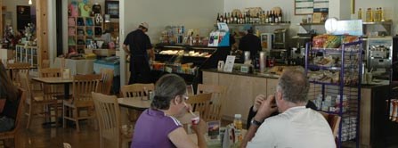 Lassen cafe in the Kohm Yah-mah-nee Visitor Center