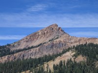 view of brokeoff mountain from park road