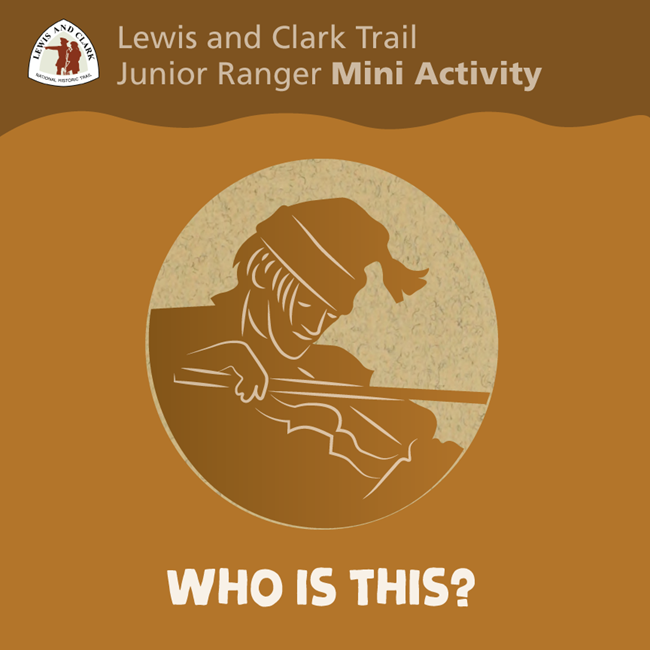 drawing of a man with instrument