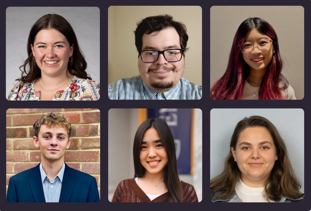 collage of six young adults smiling