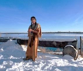 Amy Mossett as Sacagawea.