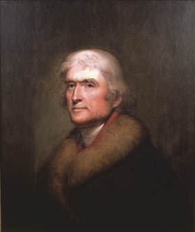 Portrait of Thomas Jefferson