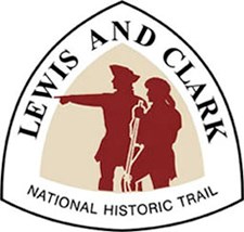 Certification logo for Lewis and Clark NHT. Certification logo for Lewis and Clark NHT.