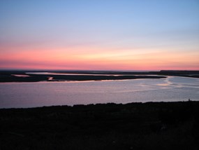 Sunset at Astoria, Oregon Sunset at Astoria, Oregon