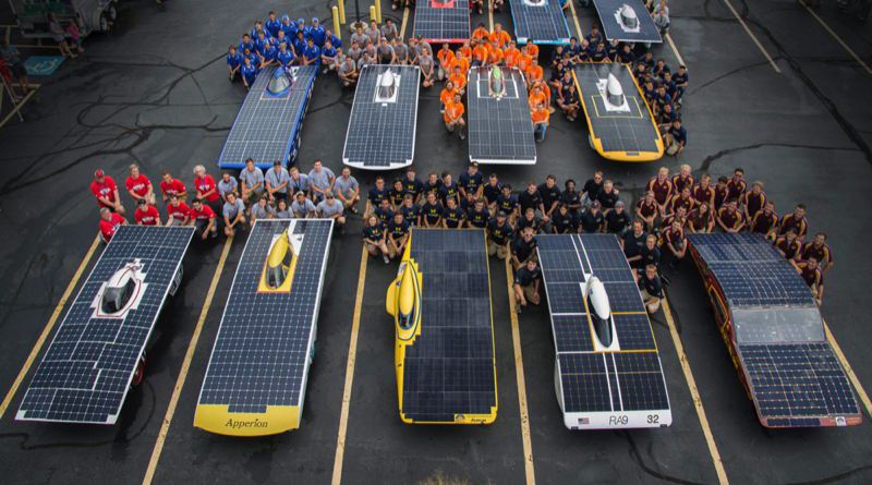 American Solar Challenge 2016 group photo
