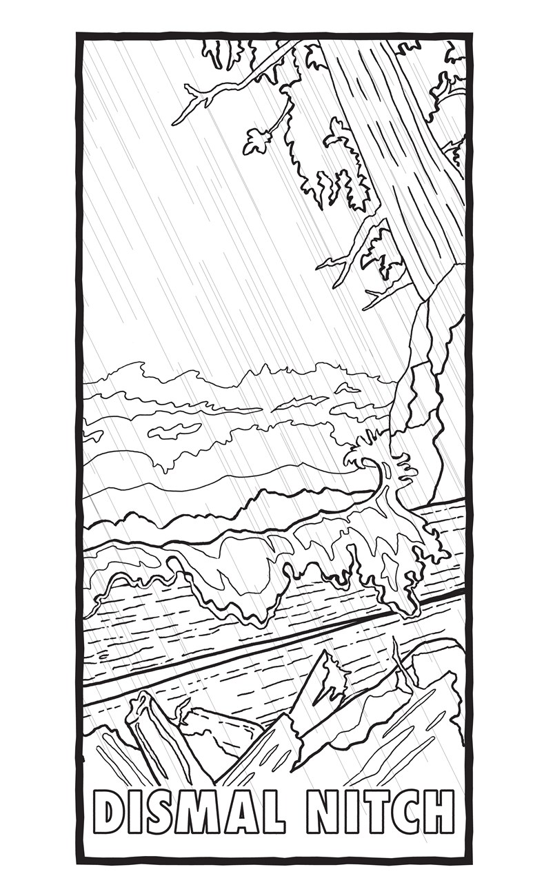 Coloring page of Dismal Nitch