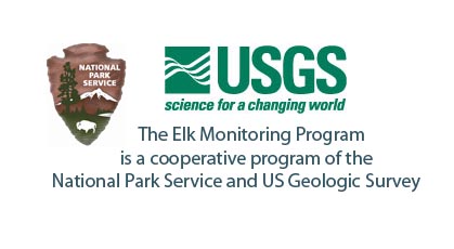 Elk Monitoring Program is a cooperative project of the National Park Service and US Geological Survey