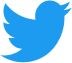 A blue monotone silhouette of a cartoon bird