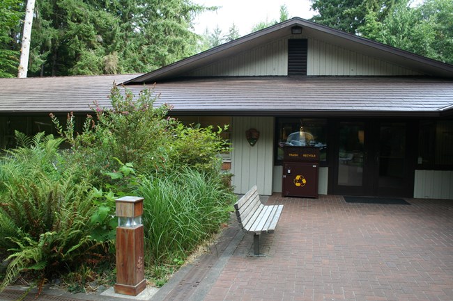 Entrance to the Fort Clatop Visitor Center