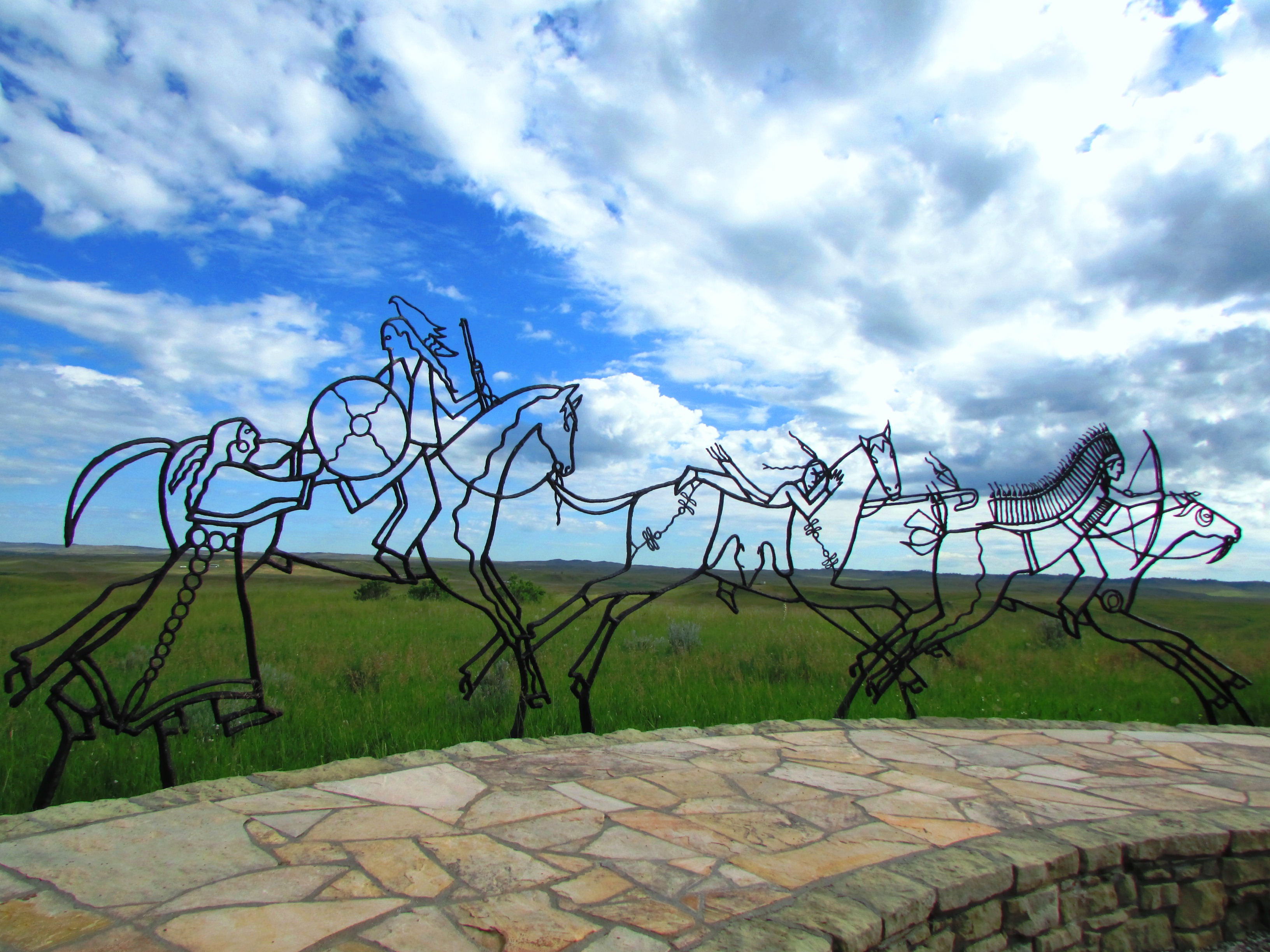 Indian Memorial - Little Bighorn Battlefield National Monument (U.S. National Park Service)