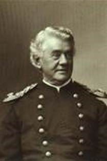 Sepia portrait of Captain Fredrick Benteen. Sepia portrait of Captain Fredrick Benteen.