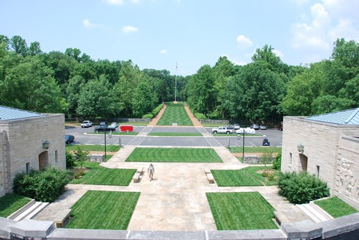 Memorial Visitor Center Courtyard Memorial Visitor Center Courtyard