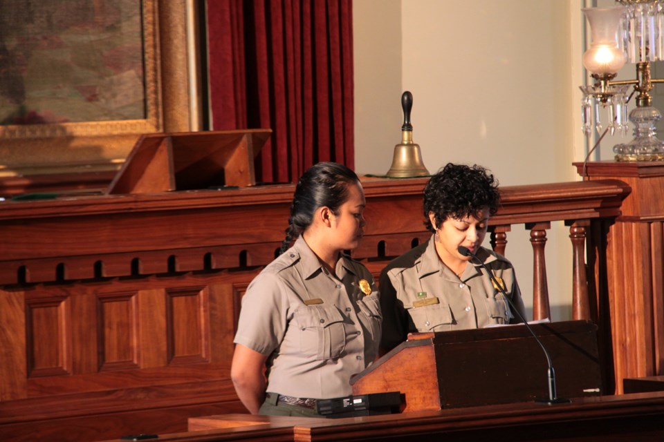 NPS-Park-Rangers-at-Lincoln-Funeral-program-in-Springfield-for-web