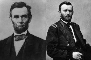 Image result for Photo of Lincoln and Grant