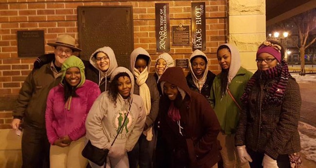 1908 Race Riot tour Feb 2016