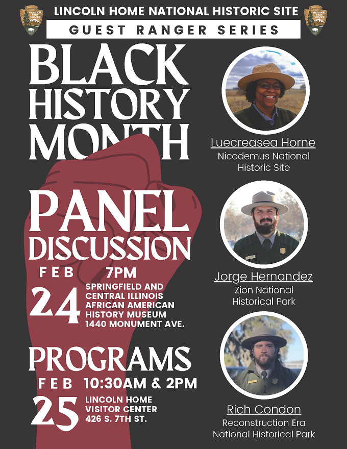 black history month guest ranger series Feb 24-25 black history month guest ranger series Feb 24-25