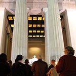 large memorial columns