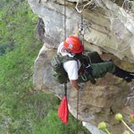 Rock climbing