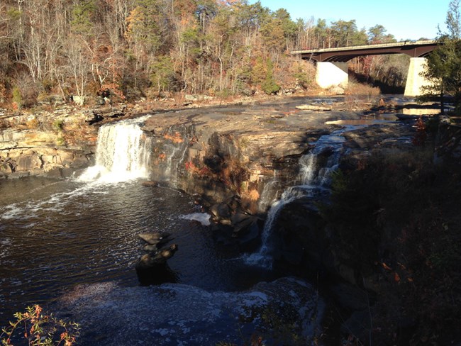 Little River Falls is flowing again!