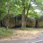 Rock Outcrop across from Mushroom Rock