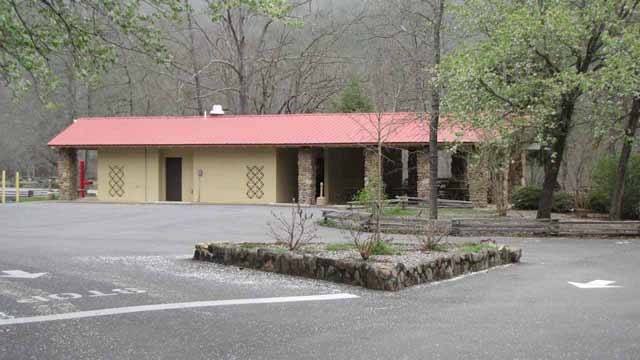 Canyon Mouth Picnic Area Pavilion and Restrooms