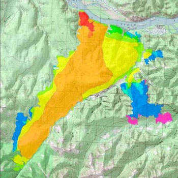 Woodchopper Fire Progression Map, Yukon-Charley River NP, 2007 Woodchopper Fire Progression Map, Yukon-Charley River NP, 2007