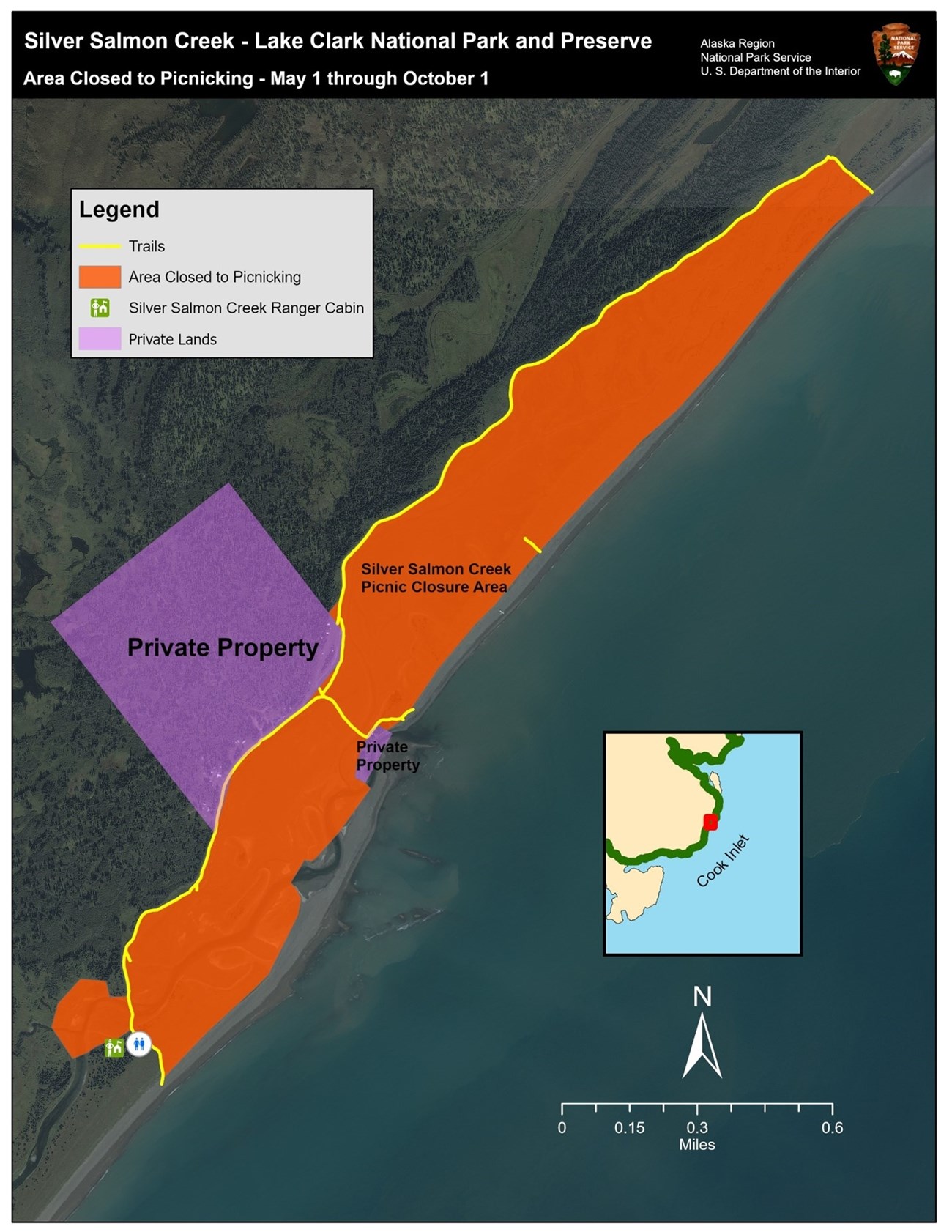 Silver Salmon Creek CUA Map Silver Salmon Creek CUA Map