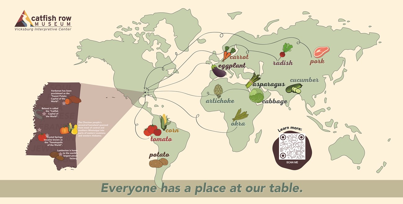 lt= A map of the Vicksburg Foodways