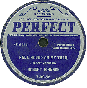 Hellhound Record 2 Robert Johnson's Hell Hound On My Trail record cover
