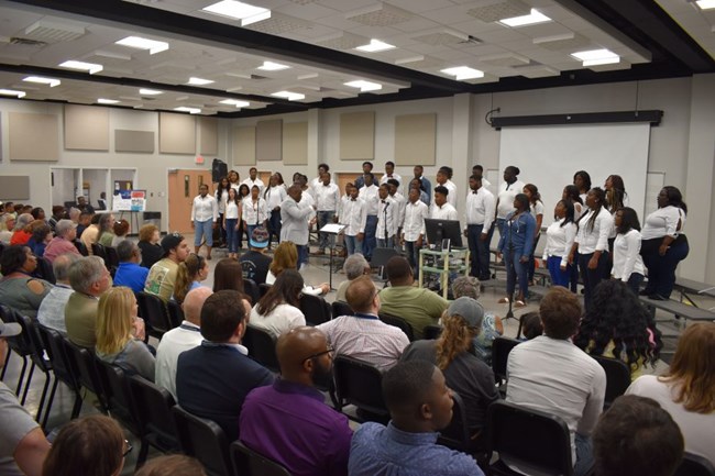 Coahoma Community College Concert Choir at Delta State's 2018 International Conference on the Blues