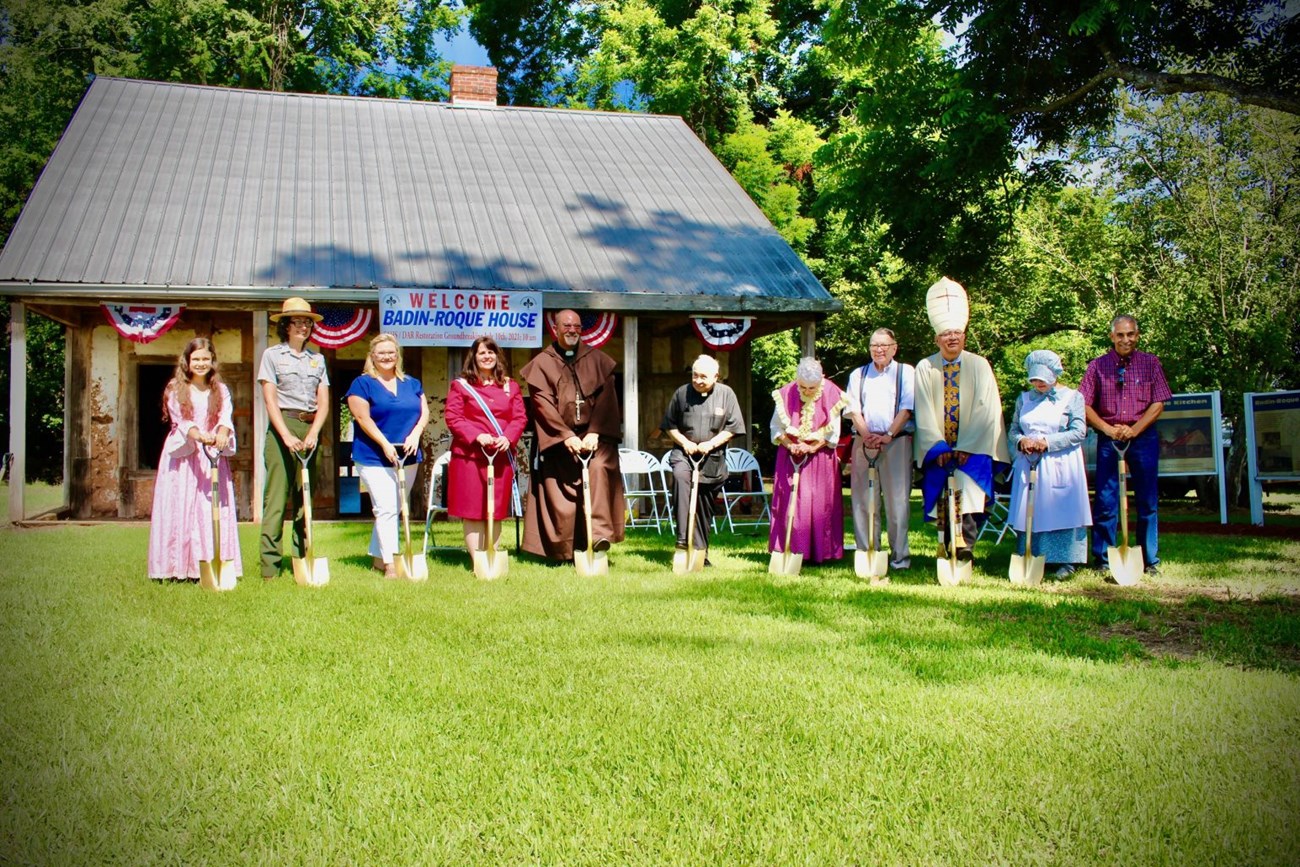 SAHS & major restoration contributors.