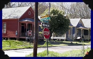 Fannin Street Houses along Fannin Street