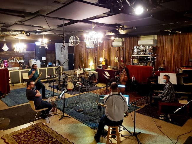 No Tears Suite performing live in New Orleans